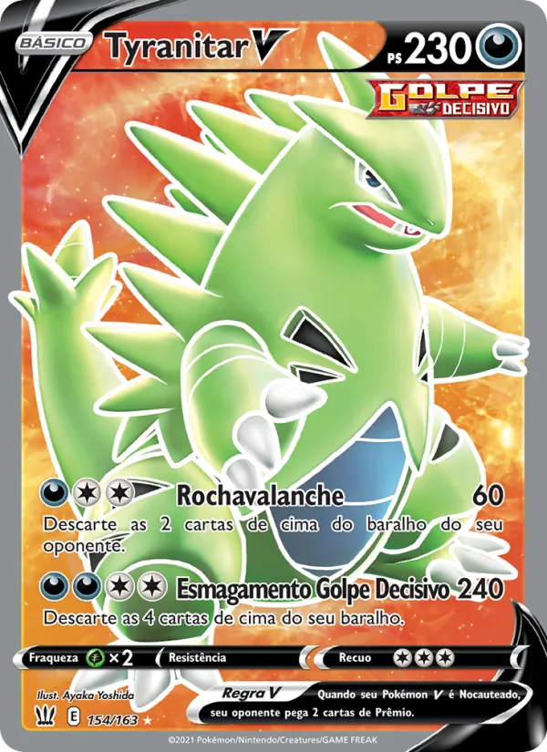 Tyranitar V (Battle Styles #154/163)
