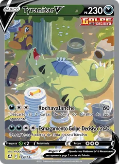 Tyranitar V (Battle Styles #155/163)