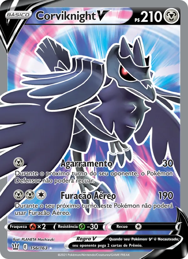 Corviknight V (Battle Styles #156/163)