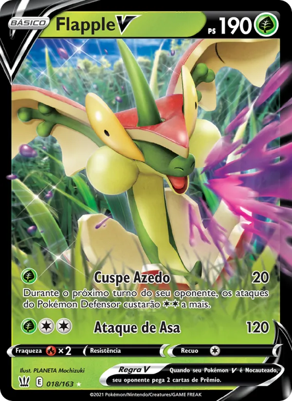 Flapple V (Battle Styles #18/163)