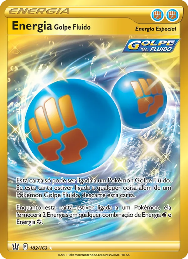 Energia Golpe Fluido (Battle Styles #182/163)