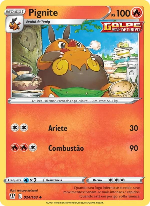 Pignite (Battle Styles #24/163)