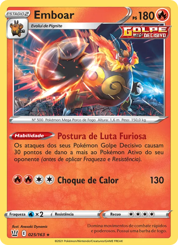 Emboar (Battle Styles #25/163)