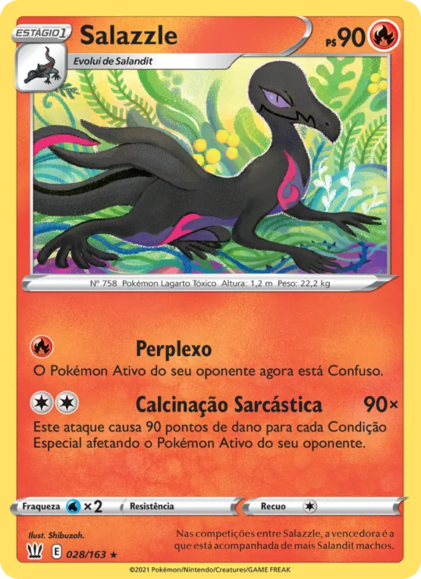 Salazzle (Battle Styles #28/163)