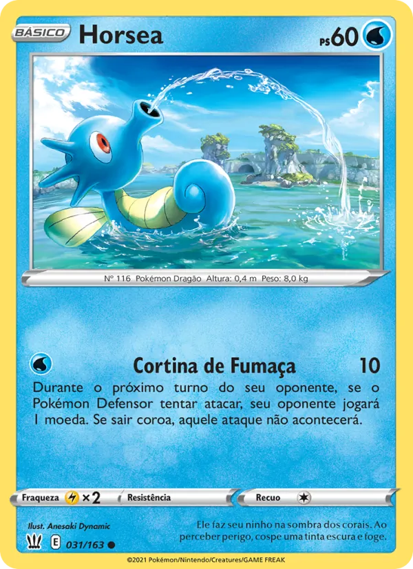 Horsea (Battle Styles #31/163)
