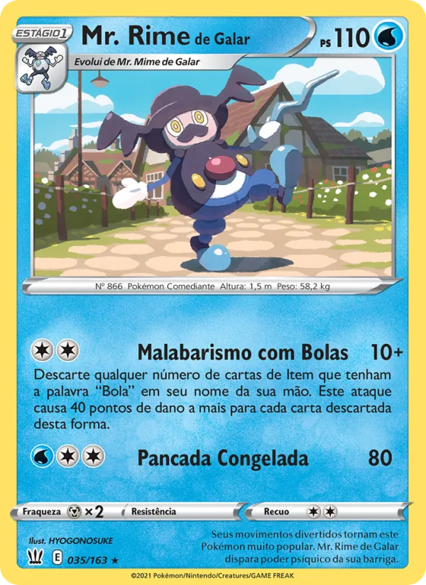 Mr. Rime de Galar (Battle Styles #35/163)