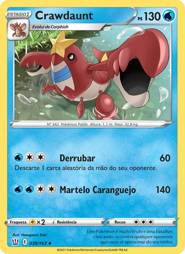 Crawdaunt (Battle Styles #39/163)