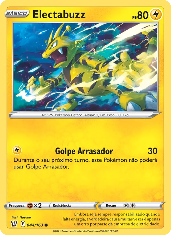 Electabuzz (Battle Styles #44/163)