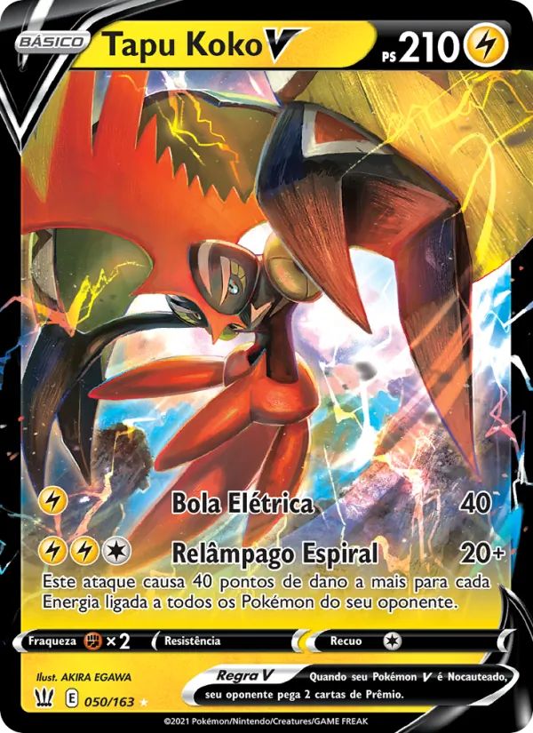 Tapu Koko V (Battle Styles #50/163)