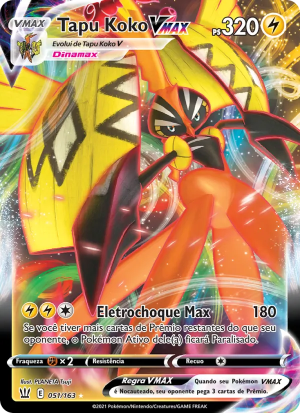 Tapu Koko VMAX (Battle Styles #51/163)