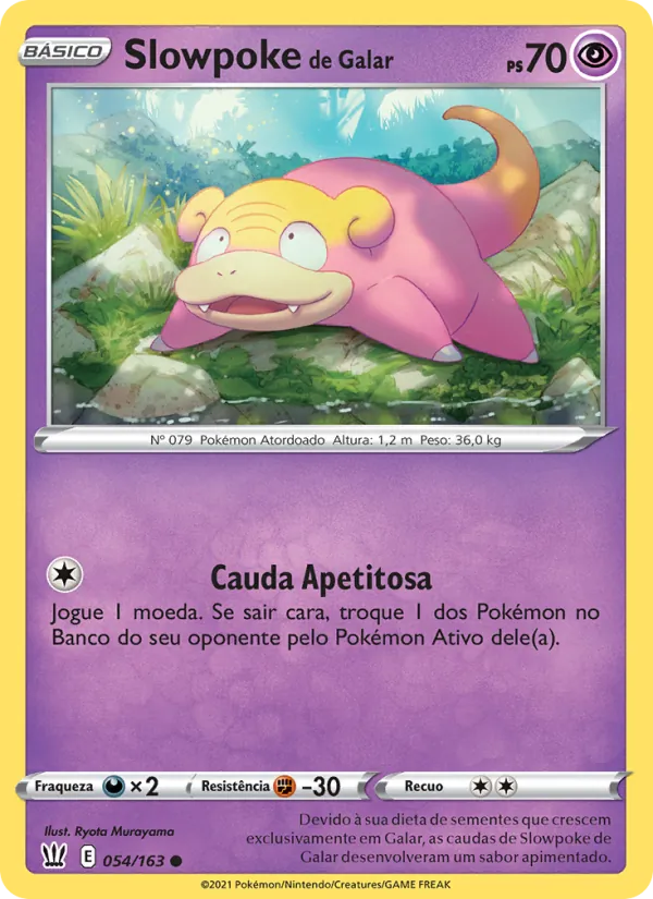 Slowpoke de Galar (Battle Styles #54/163)