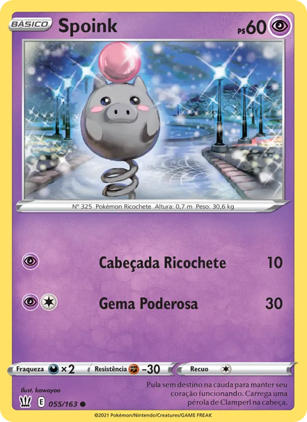 Spoink (Battle Styles #55/163)