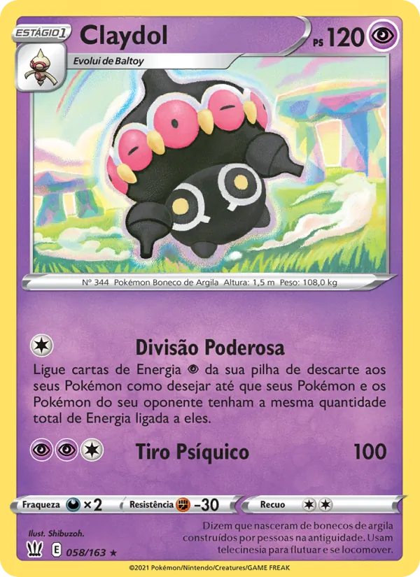 Claydol (Battle Styles #58/163)