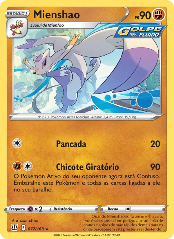 Mienshao (Battle Styles #77/163)
