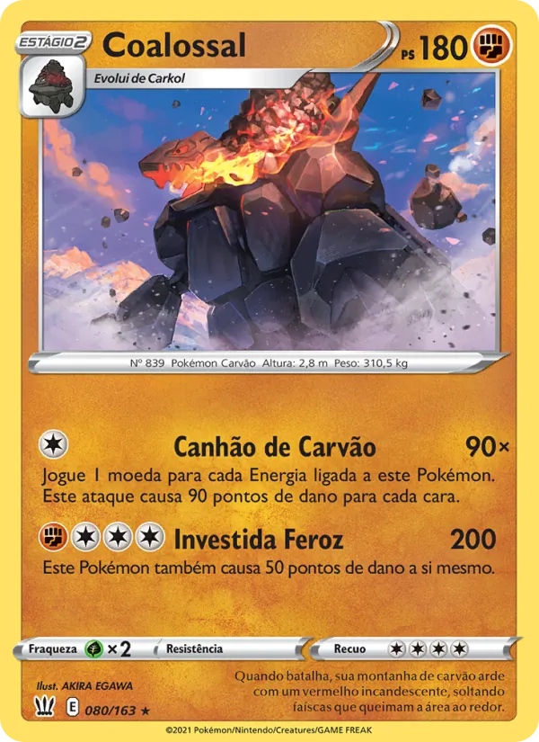 Coalossal (Battle Styles #80/163)