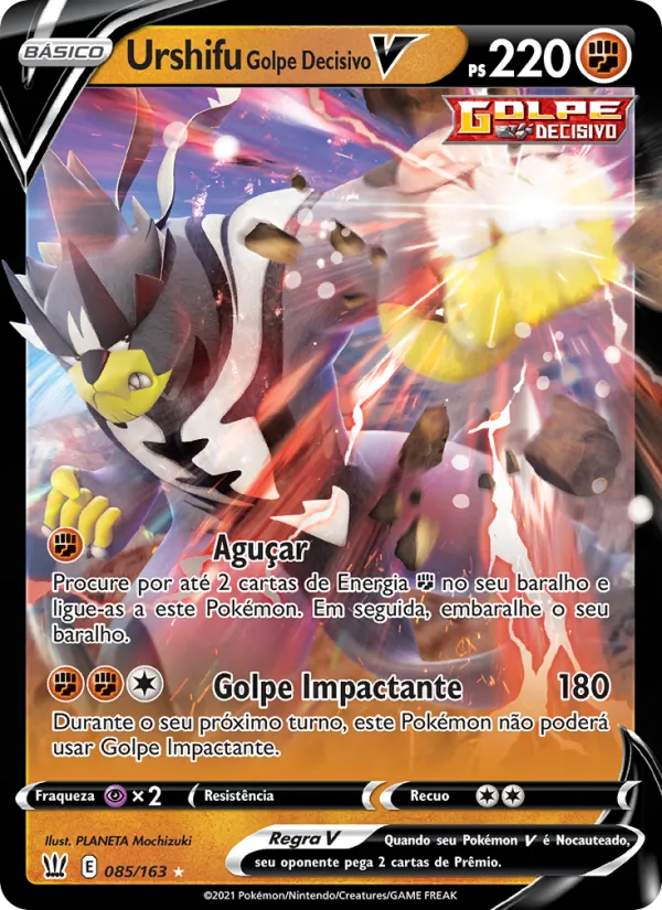 Urshifu Golpe Decisivo V (Battle Styles #85/163)