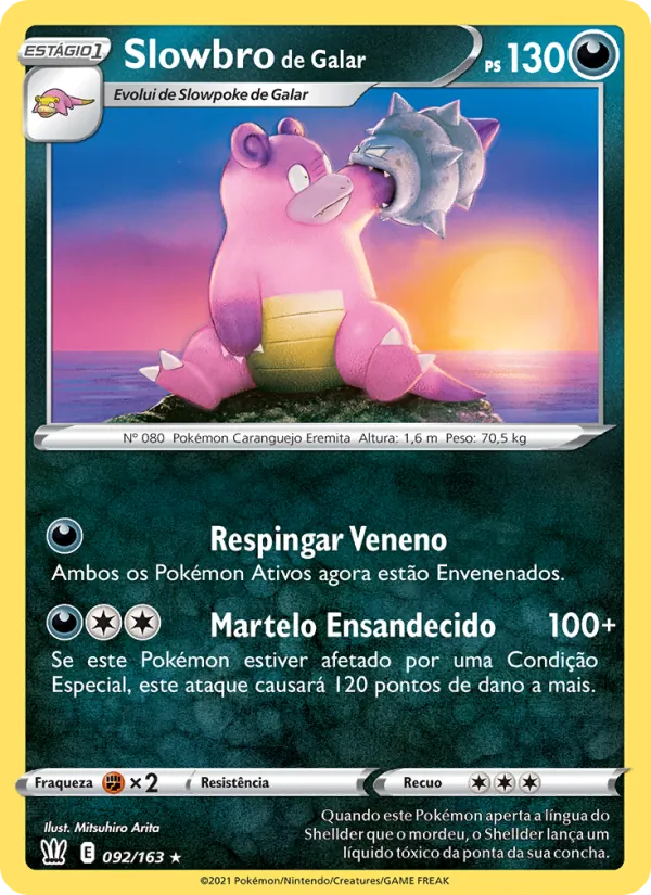 Slowbro de Galar (Battle Styles #92/163)