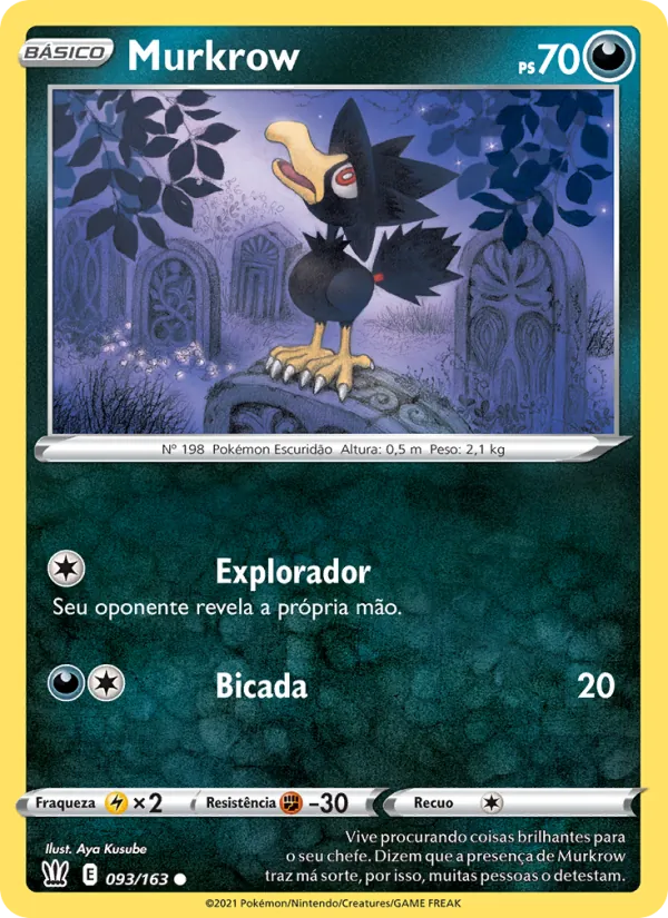 Murkrow (Battle Styles #93/163)