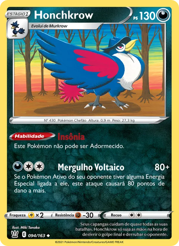 Honchkrow (Battle Styles #94/163)