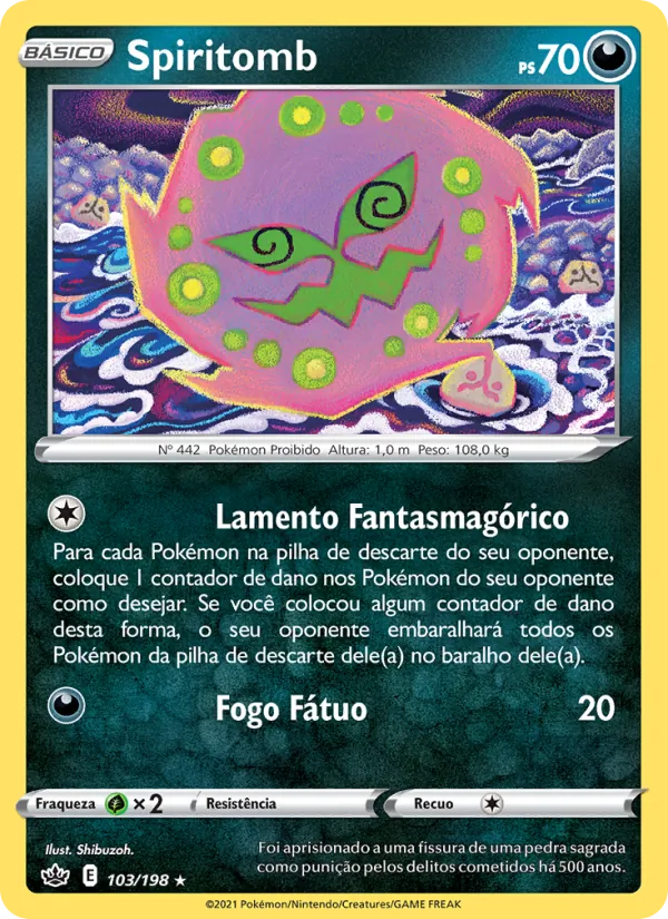 Spiritomb (Chilling Reign #103/198)