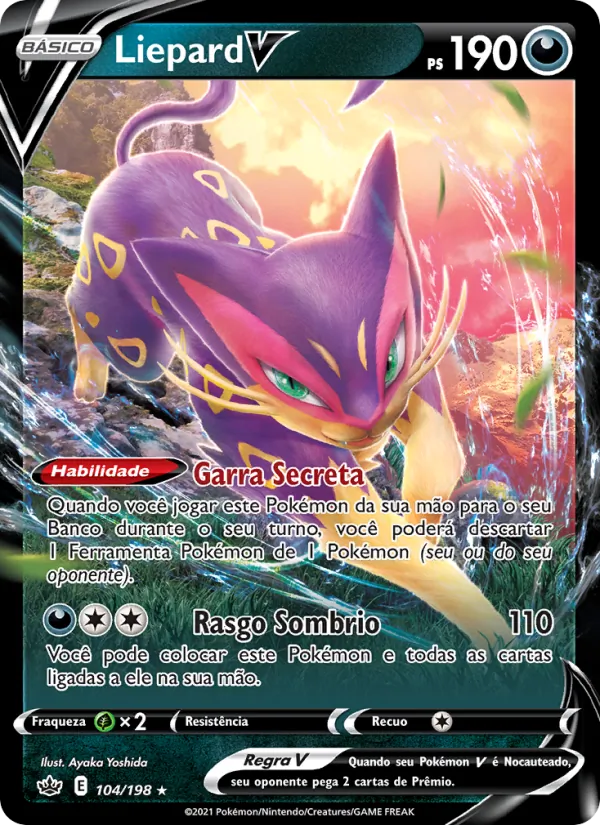Liepard V (Chilling Reign #104/198)