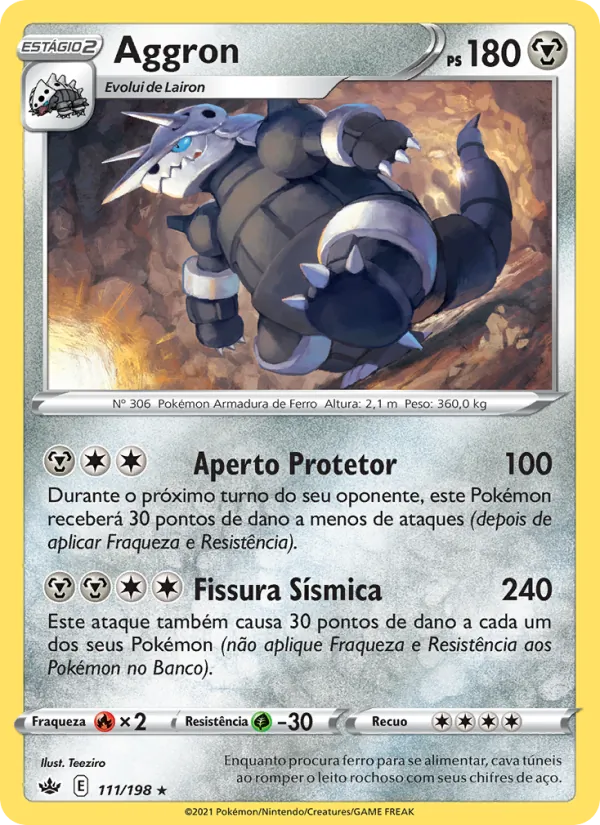 Aggron (Chilling Reign #111/198)