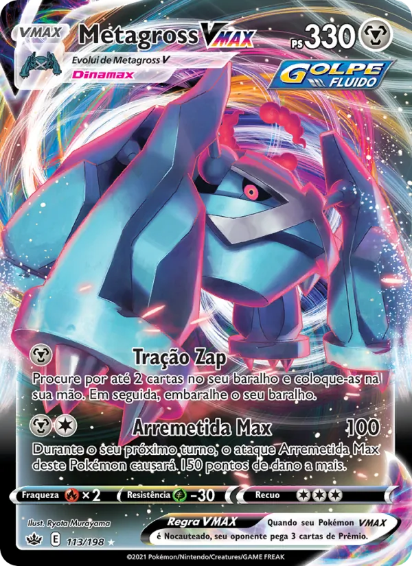 Metagross VMAX (Chilling Reign #113/198)
