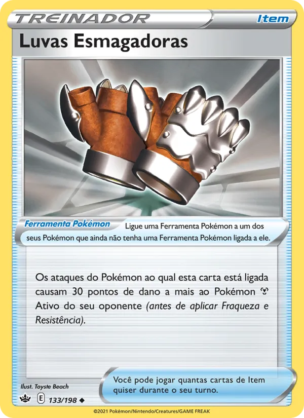 Luvas Esmagadoras (Chilling Reign #133/198)