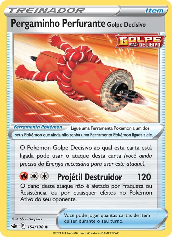 Pergaminho Perfurante Golpe Decisivo (Chilling Reign #154/198)