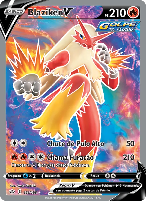 Blaziken V (Chilling Reign #161/198)