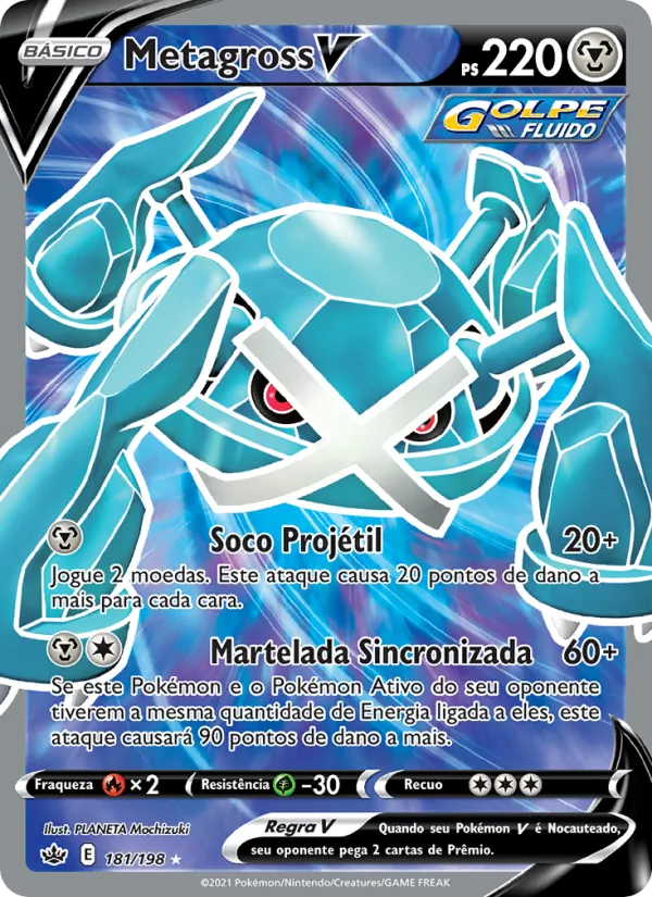 Metagross V (Chilling Reign #181/198)