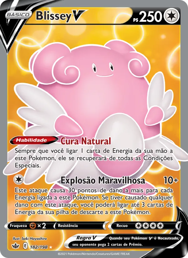 Blissey V (Chilling Reign #182/198)