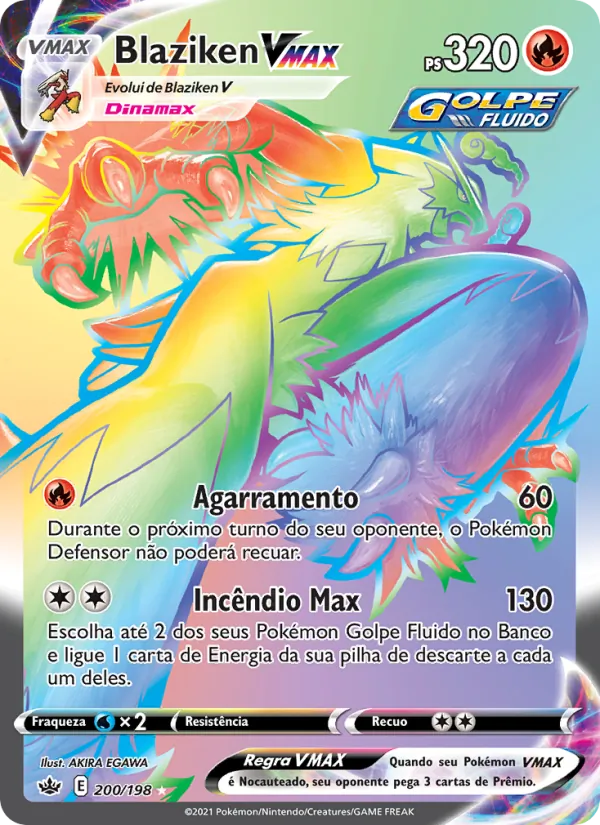 Blaziken VMAX (Chilling Reign #200/198)