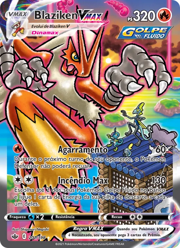 Blaziken VMAX (Chilling Reign #201/198)