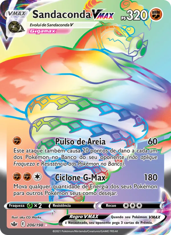 Sandaconda VMAX (Chilling Reign #206/198)