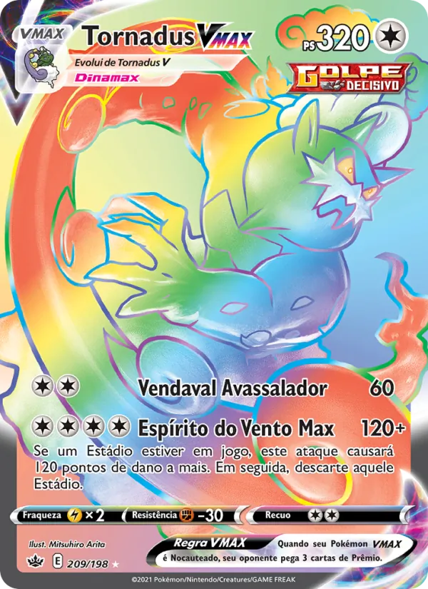 Tornadus VMAX (Chilling Reign #209/198)