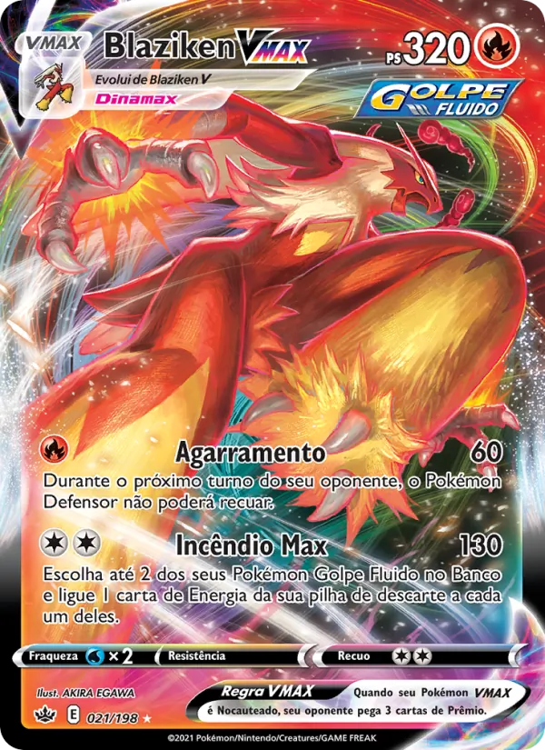 Blaziken VMAX (Chilling Reign #21/198)