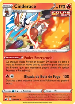 Cinderace (Chilling Reign #28/198)