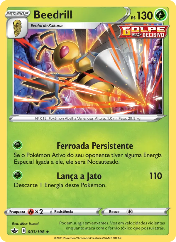 Beedrill (Chilling Reign #3/198)