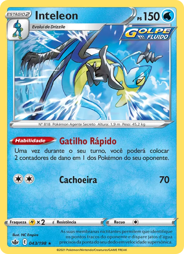 Inteleon (Chilling Reign #43/198)
