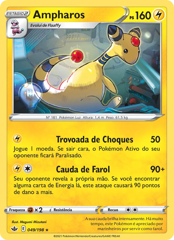 Ampharos (Chilling Reign #49/198)