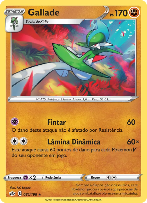 Gallade (Chilling Reign #81/198)