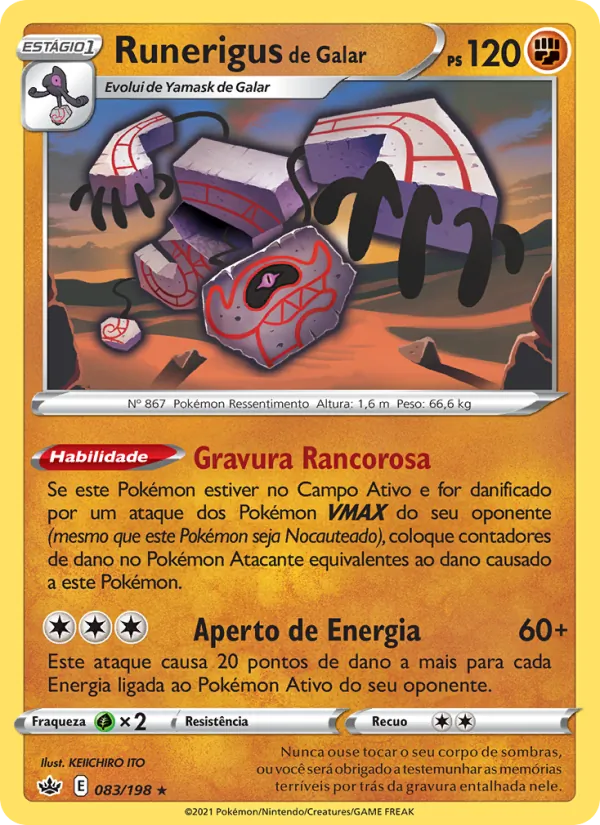 Runerigus de Galar (Chilling Reign #83/198)