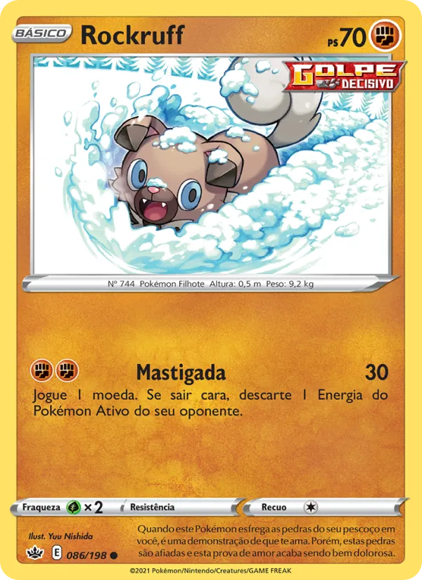 Rockruff (Chilling Reign #86/198)