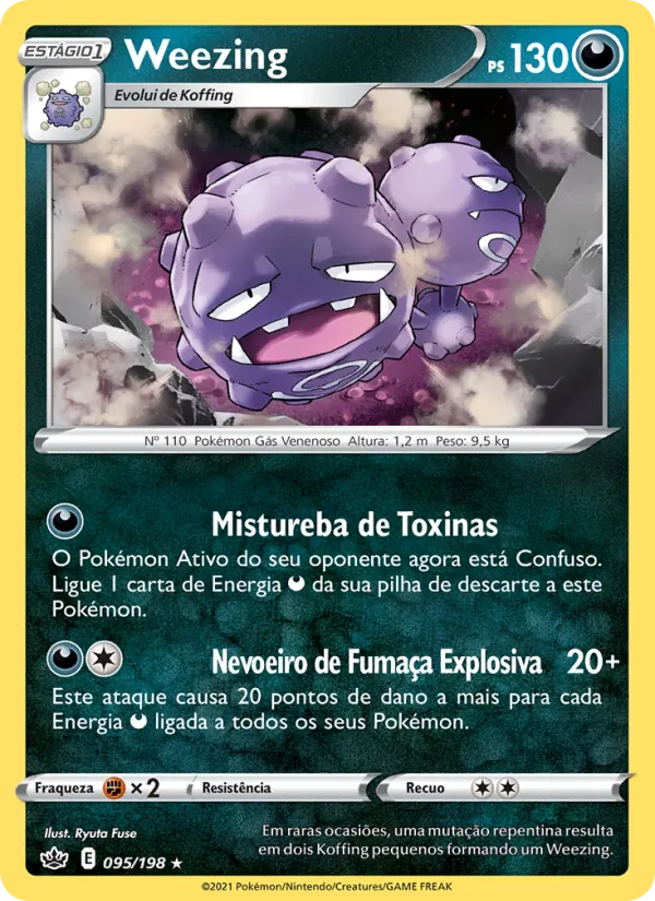 Weezing (Chilling Reign #95/198)
