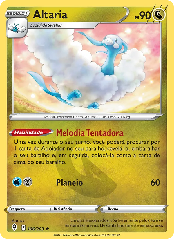 Altaria (Evolving Skies #106/203)