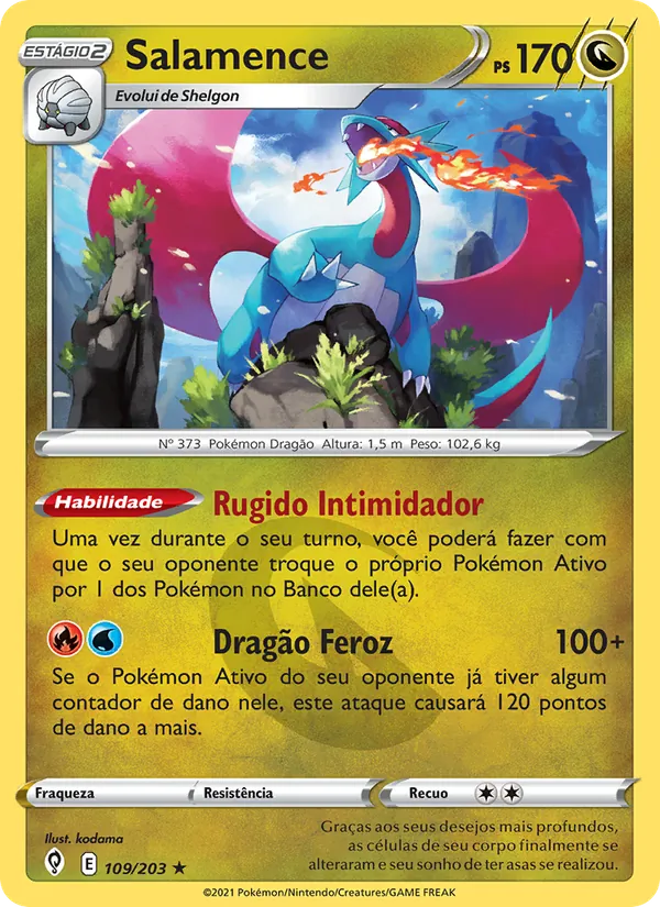 Salamence (Evolving Skies #109/203)