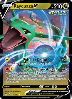 Rayquaza V (Evolving Skies #110/203)