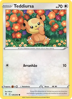 Teddiursa (Evolving Skies #126/203)
