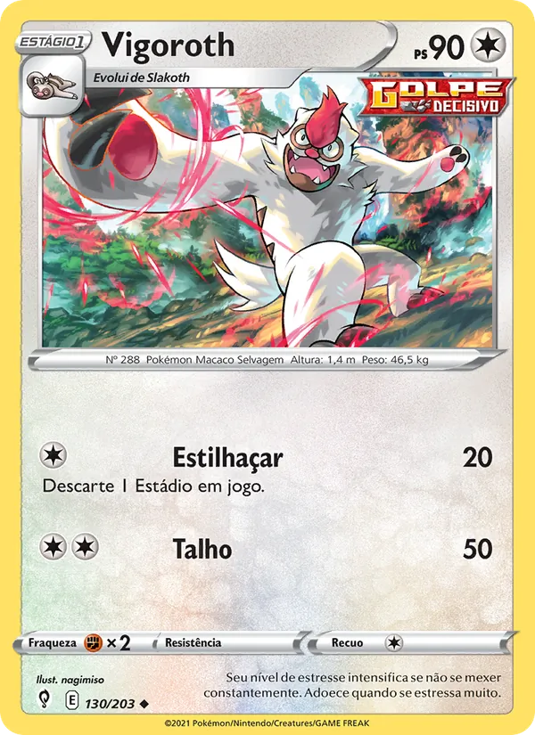 Vigoroth (Evolving Skies #130/203)